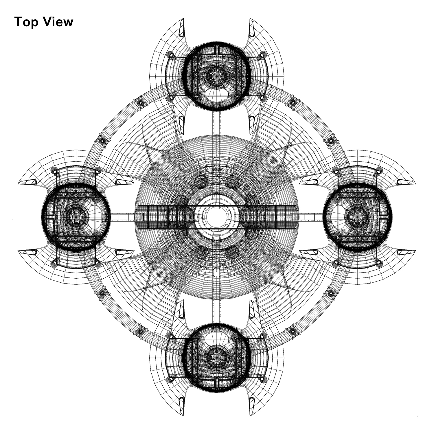 Rhizo Architecture Design Top View